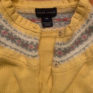 Girls 6x Ralph Lauren Sweater